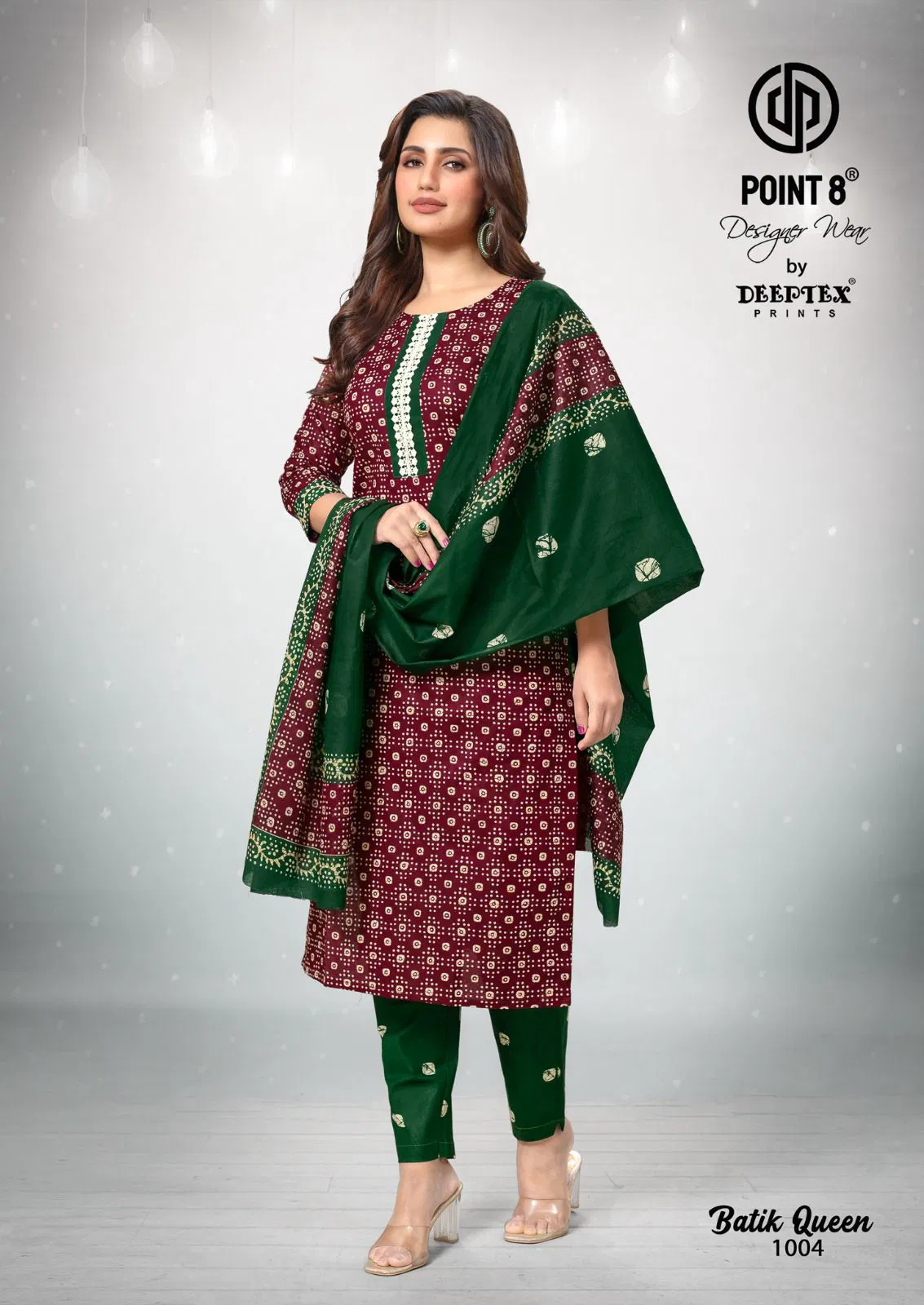 Batik Queen Vol 1 By Deeptex Cotton Kurti Bottom With Dupatta Suppliers In India